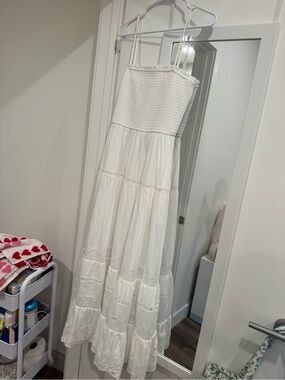 Altar’d State White Long Dress